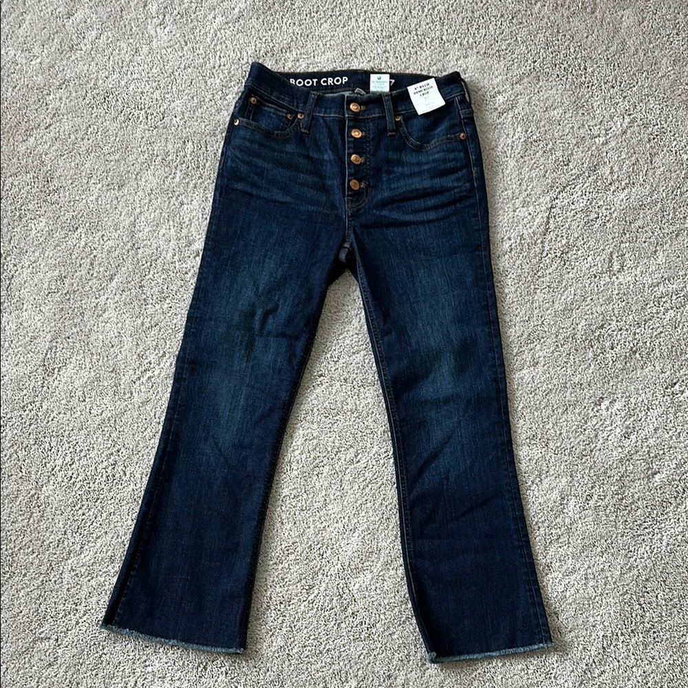 J. Crew 9” Billie Demi Boot Crop